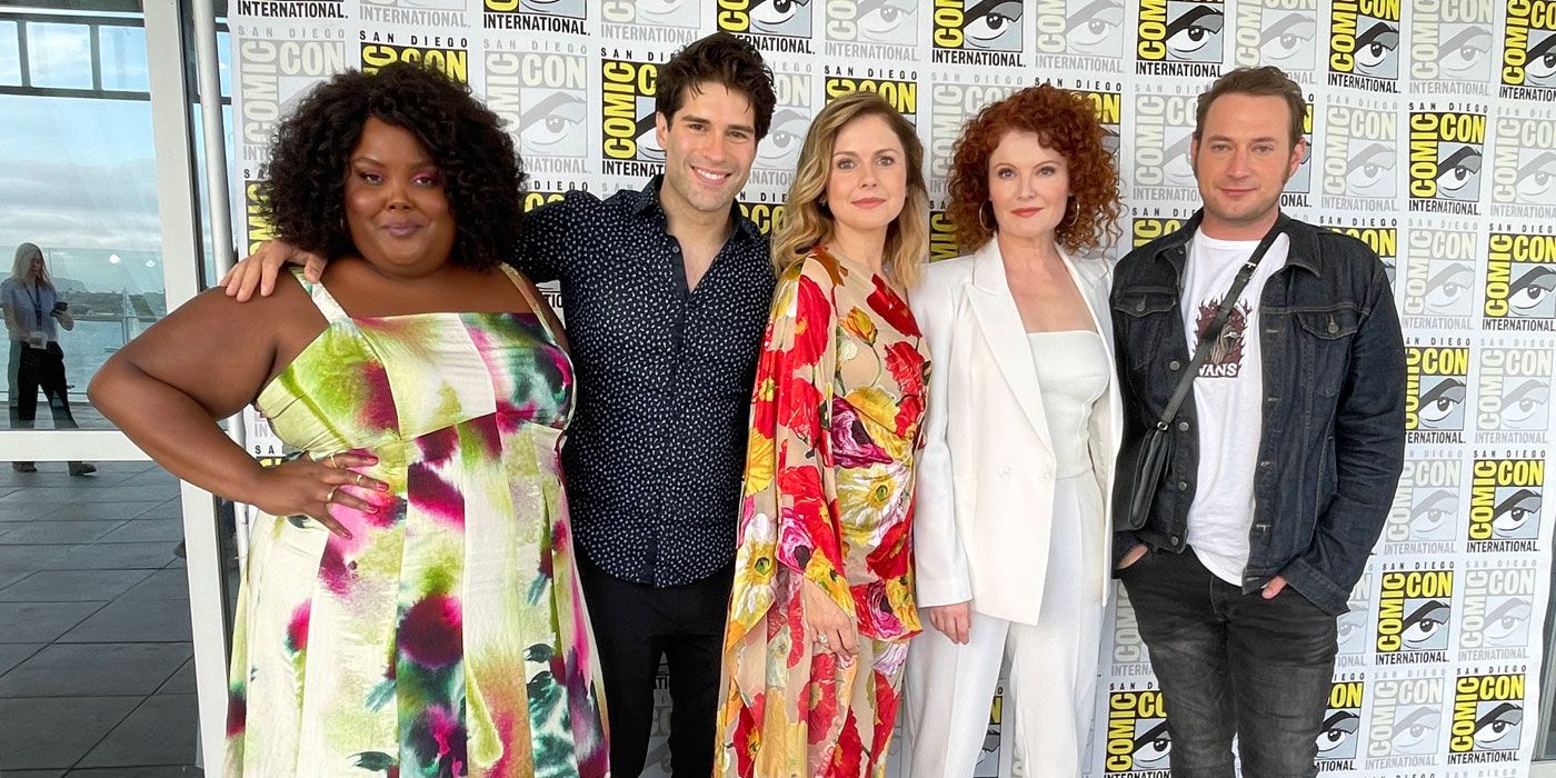 The Cast of Ghosts at SDCC 2022