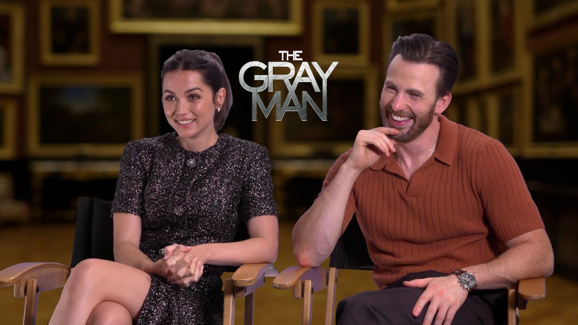 Chris Evans and Ana de Armas on 'The Gray Man,' iPhones, and What It's