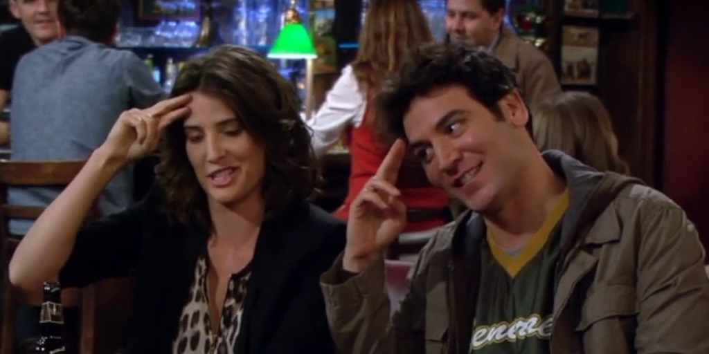 Ted and Robin on How I Met Your Mother