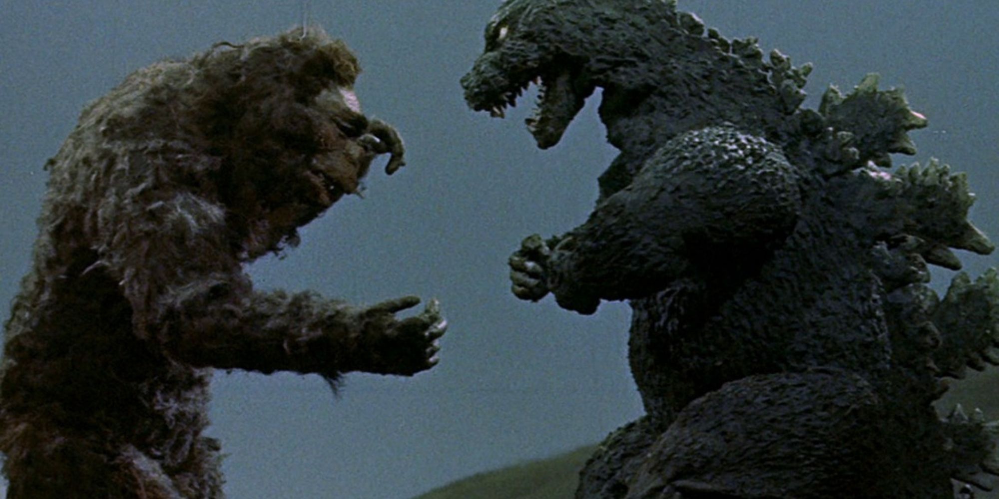 King Kong and Godzilla square off 
