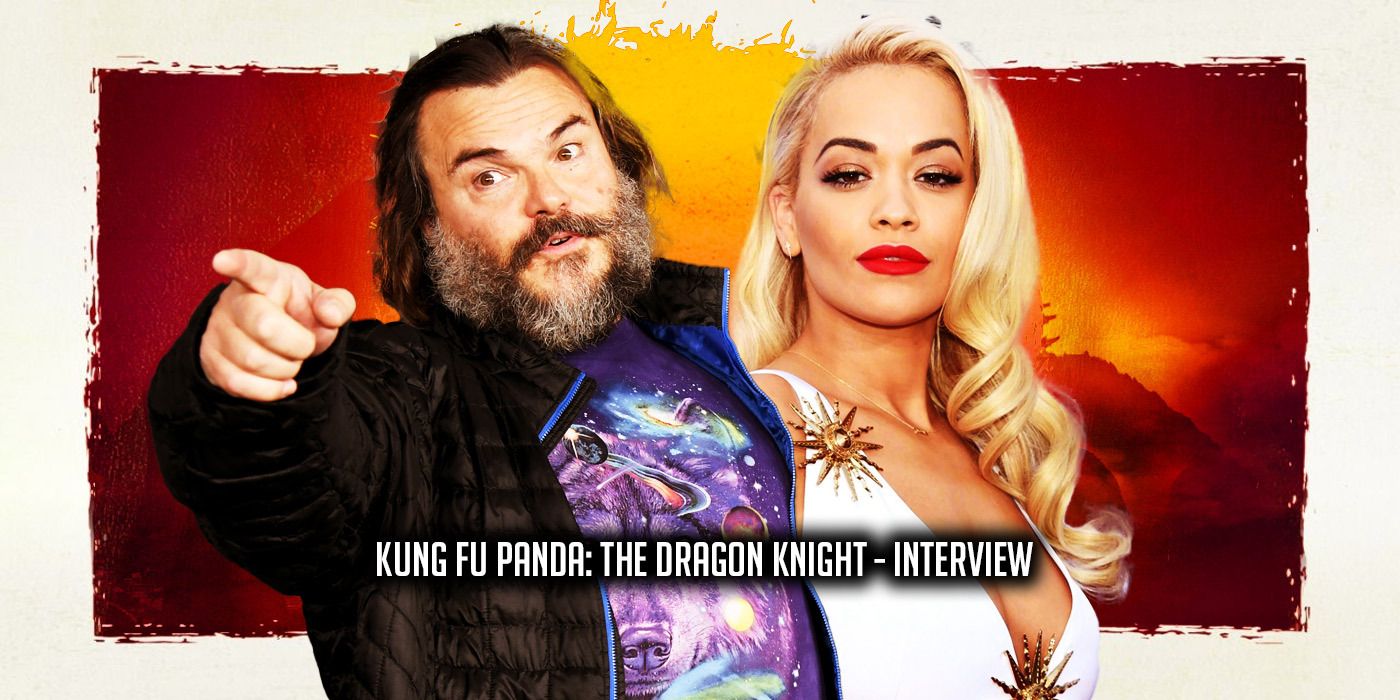Rita Ora and Jack Black Kung Fu Panda: The Dragon Knight social featured
