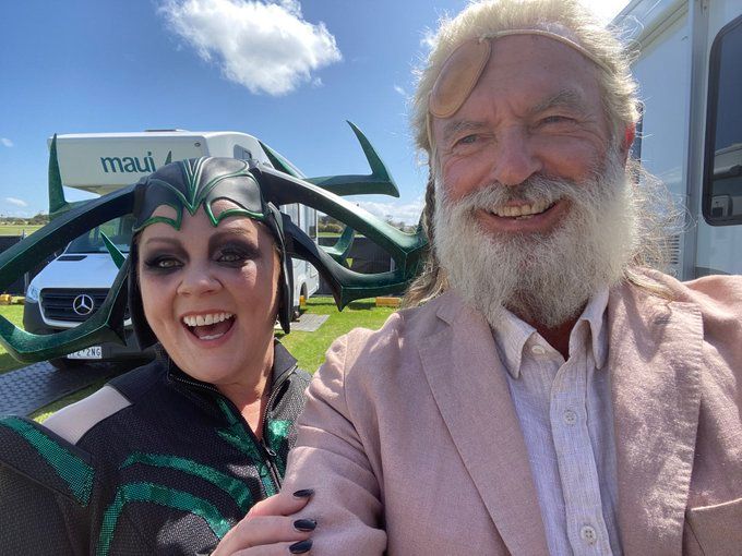 Thor 4: Sam Neill Shares Behind the Scenes Image of 