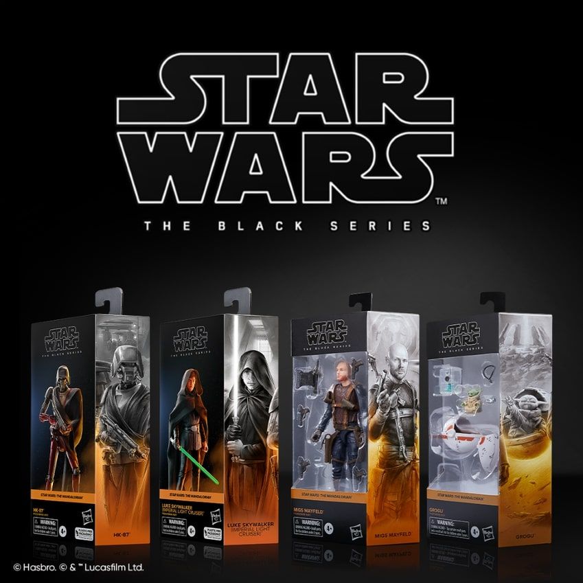 Hasbro Pulse Adds The Mandalorian Action Figures to Star Wars Black Series