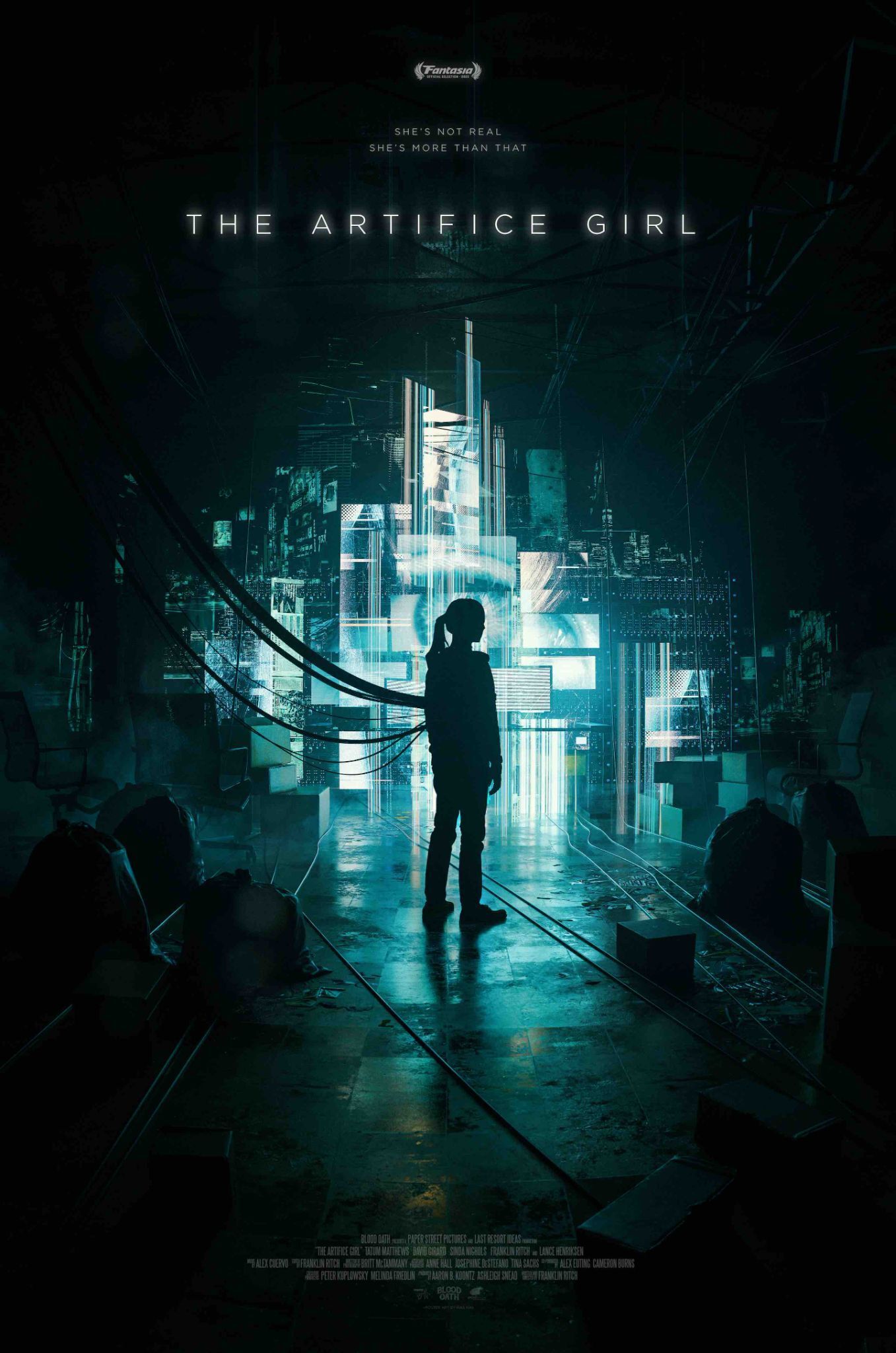 The Artifice Girl Trailer and Poster Tease Franklin Ritch's AI Thriller