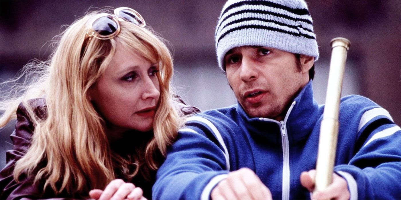 Sam Rockwell and Patricia Clarkson in Welcome to Colliwood