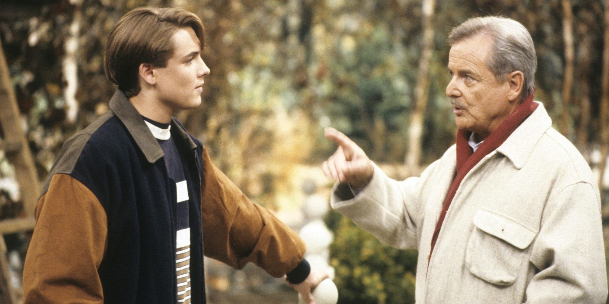 Will Friedle and William Daniels on Boy Meets World