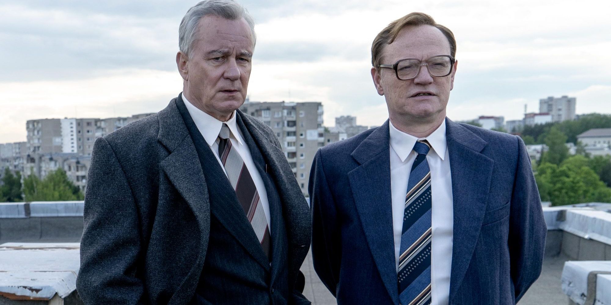 Stellan Skarsgard (left) Jared Harris (right)