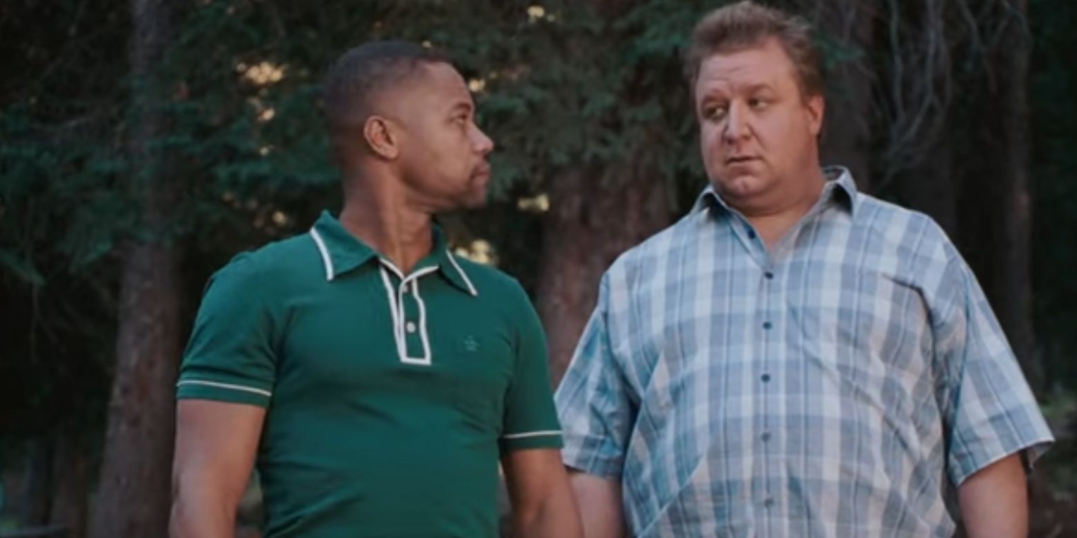 Cuba Gooding Jr. and Paul Rae in 'Daddy Day Camp'
