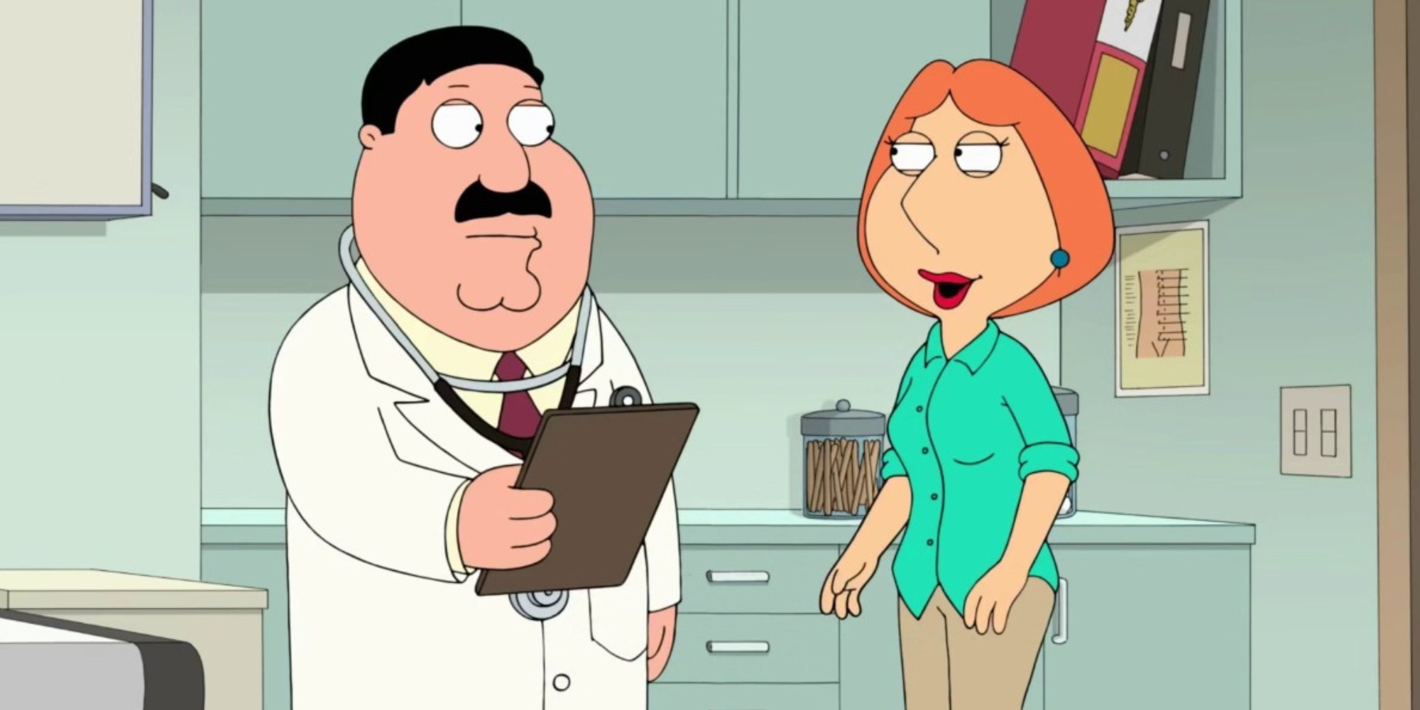 Dr. Hartman and Lois