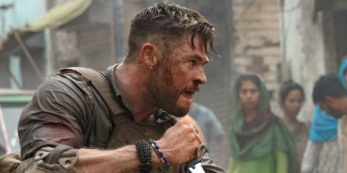 Chris Hemsworth a confondu Logan Lerman avec Extraction 2 Stuntman