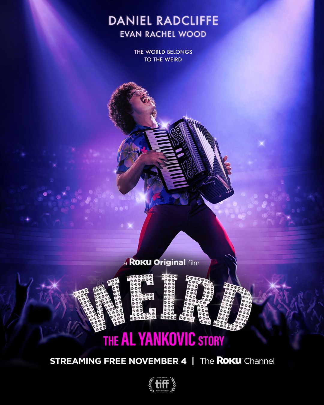 Weird The Al Yankovic Story Poster Shows Daniel Radcliffe As Titular Singer 9810