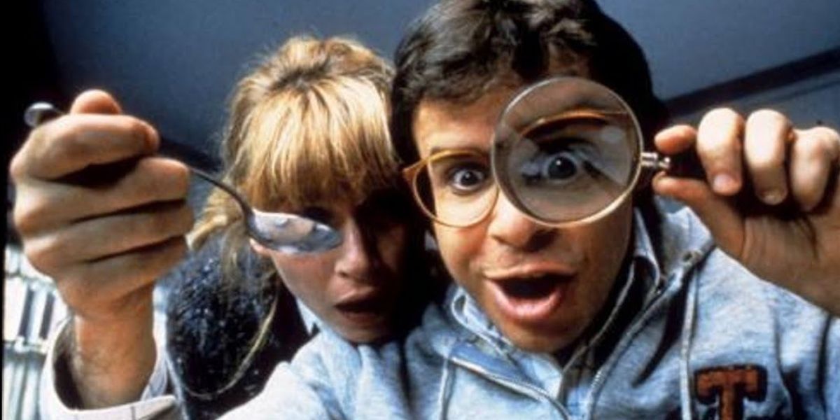 Rick Moranis and Amy O'Neill in Honey, I Shrunk The Kids (1989)