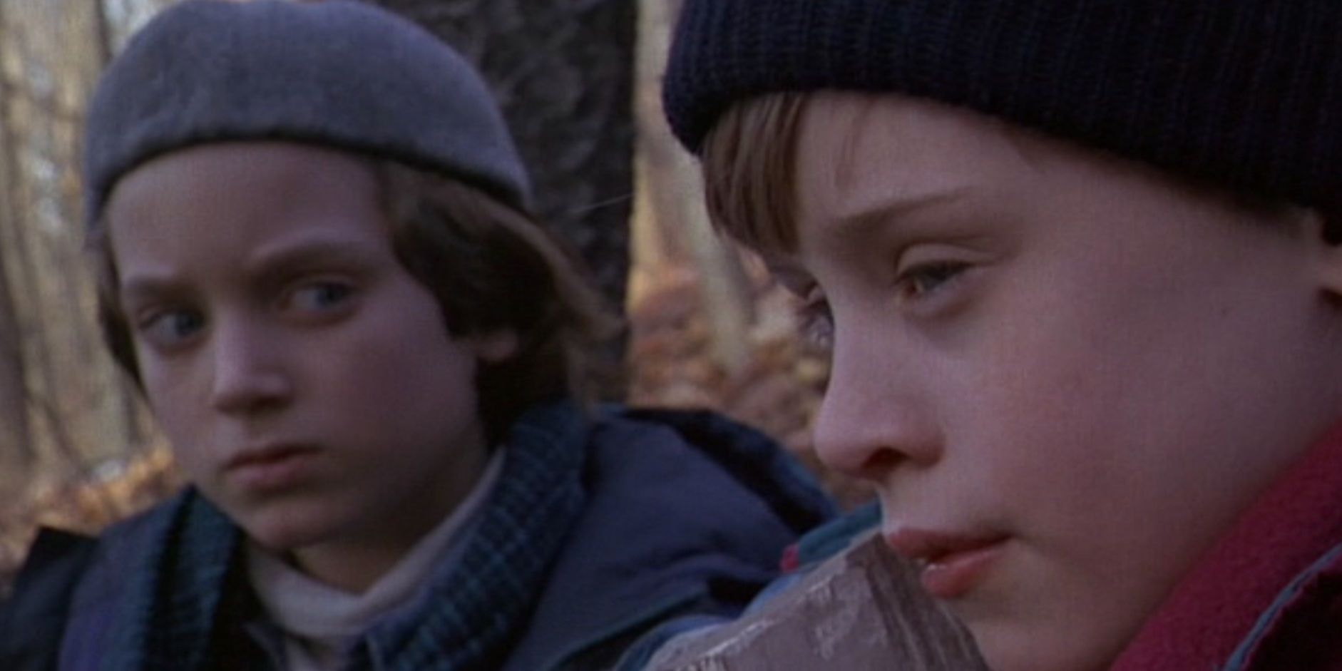 Macaulay Culkin and Elijah Wood in 'The Good Son'