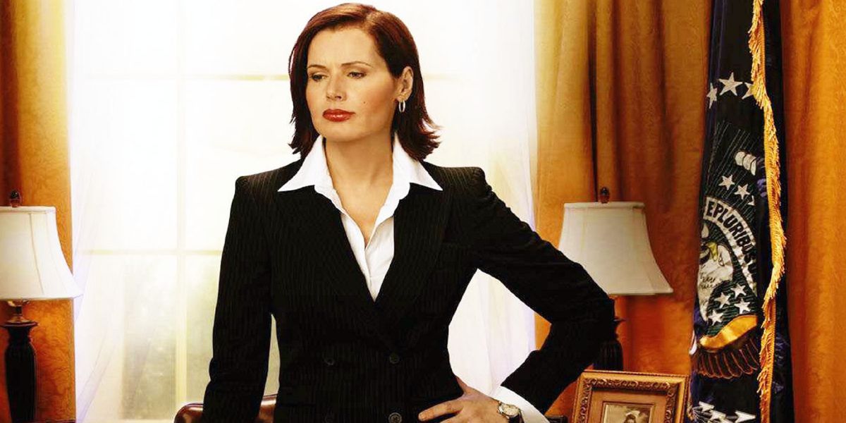 Mackenzie Allen (Geena Davis) on 'Commander in Chief'