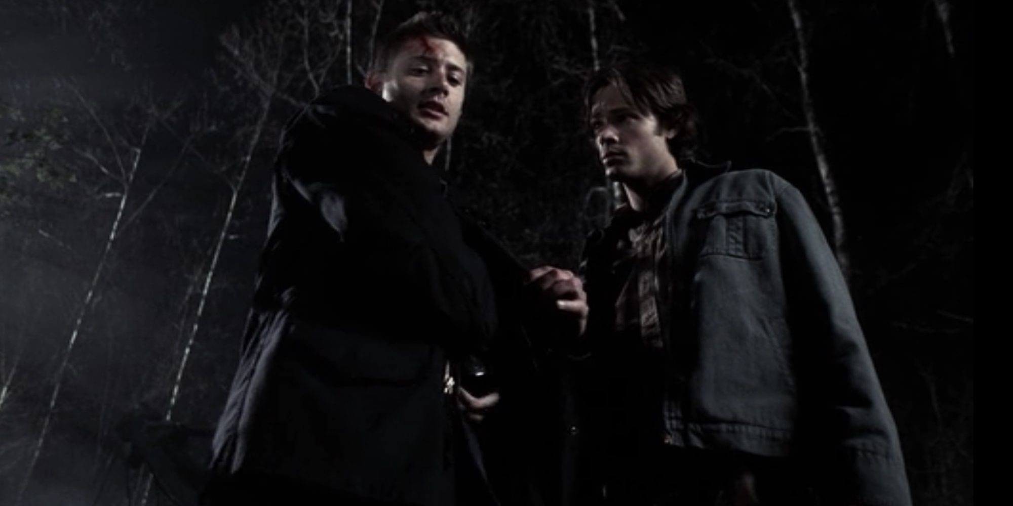 SPN Sam and Dean Stood Next To Each Other