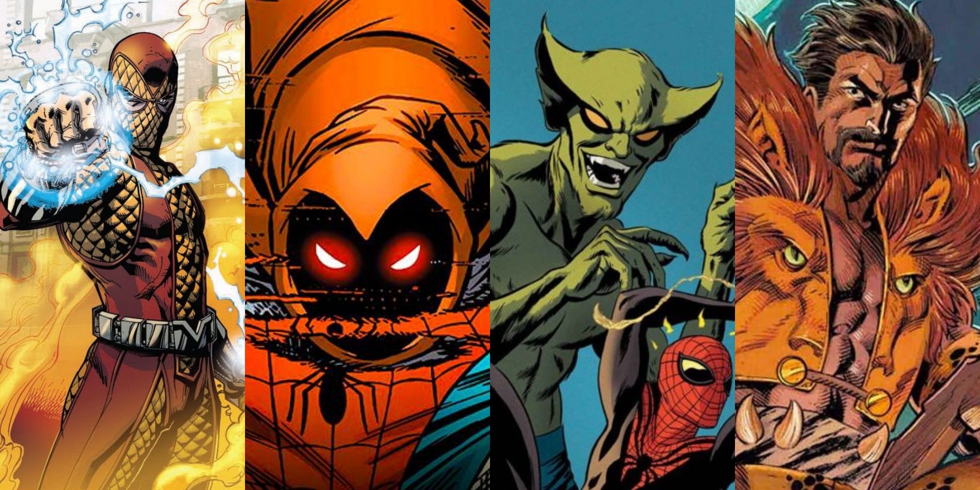 spider man villains names
