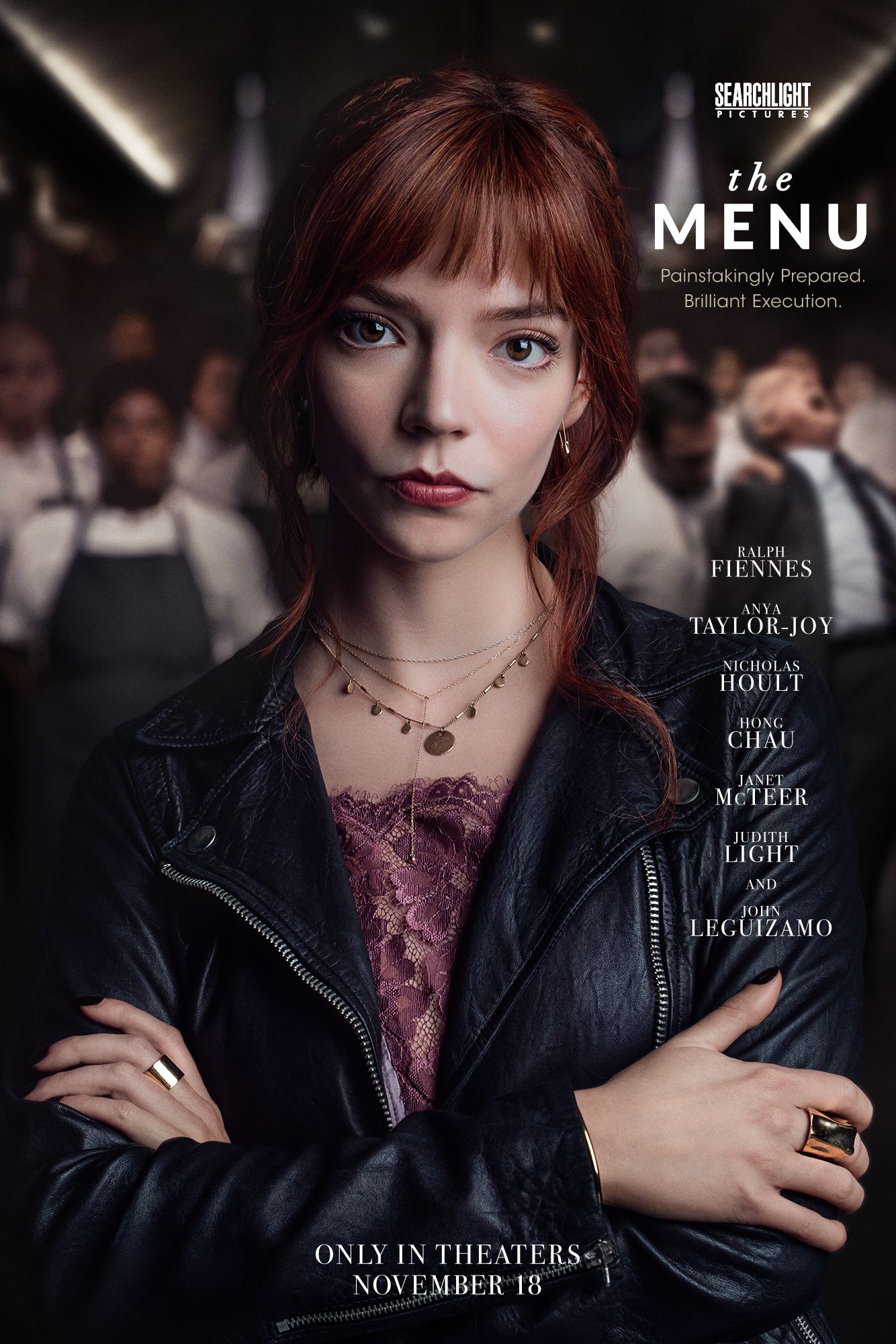 the menu poster