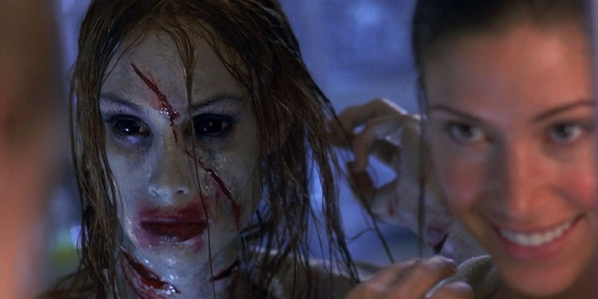 The Angry Princess in front of the mirror in Thirteen Ghosts.