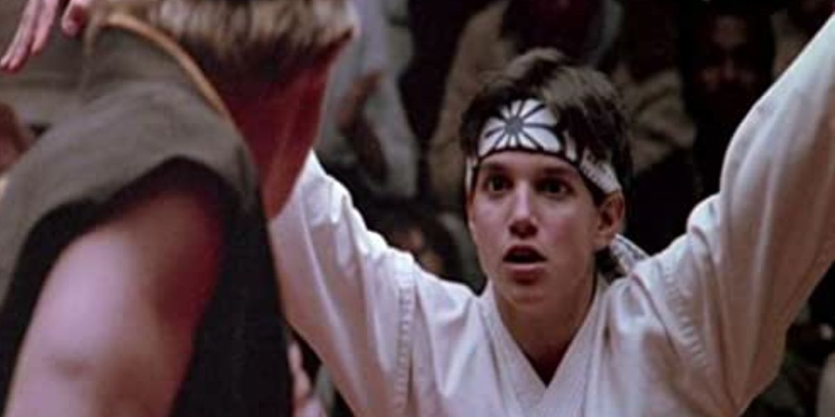 Ralph Macchio in "The Karate Kid' (1984).