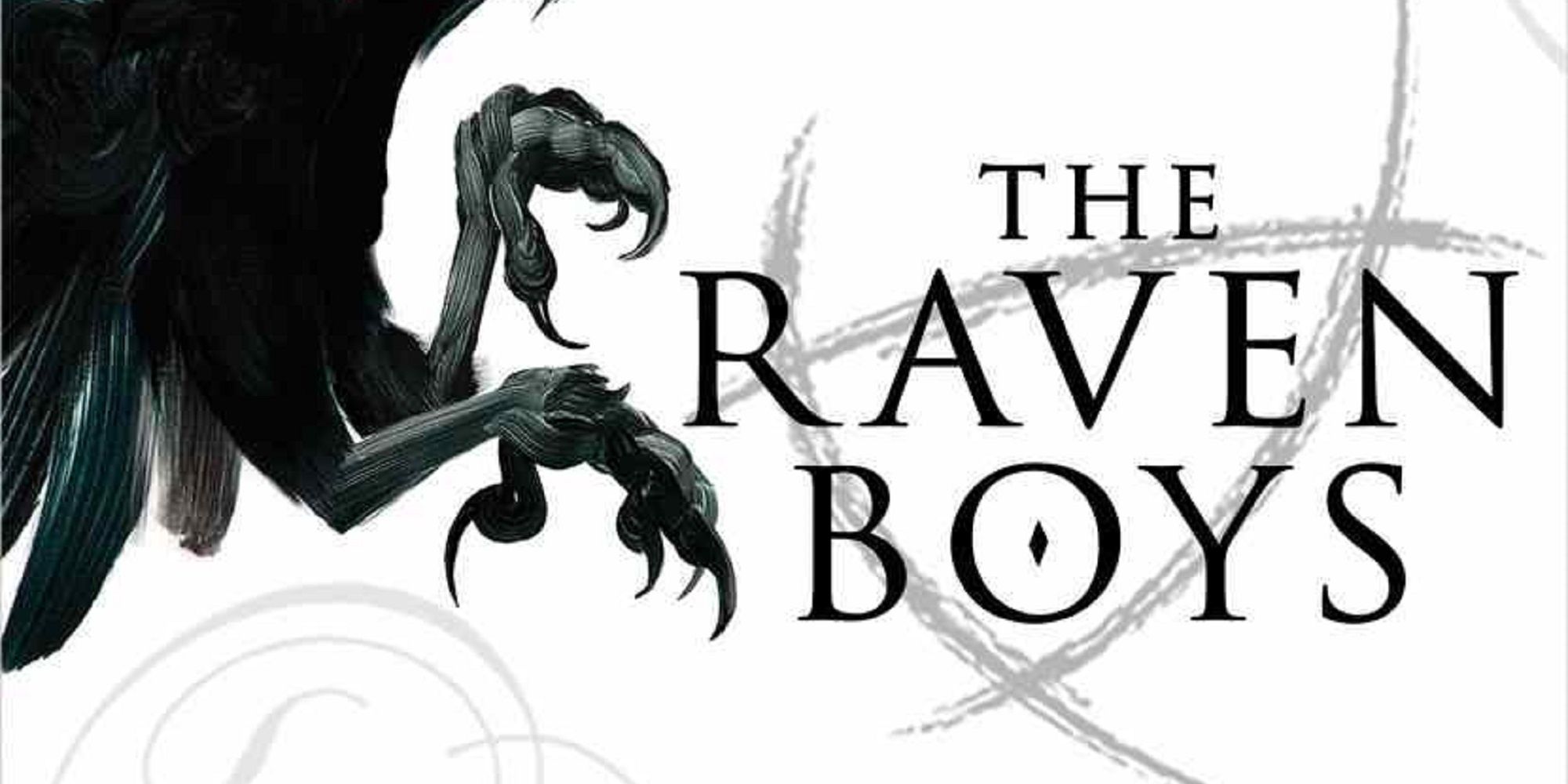 The Raven Boys book cover by Maggie Stiefvater.