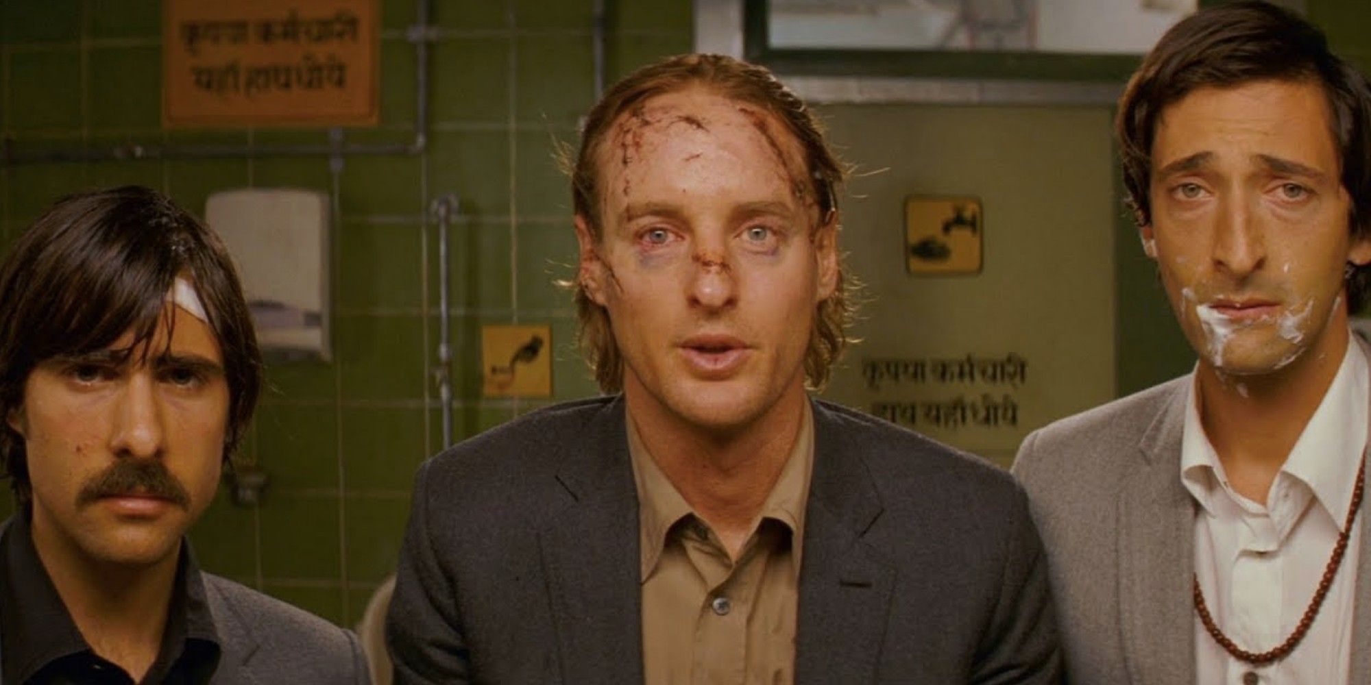 Three Brothers in Wes Anderson's The Darjeeling Limited