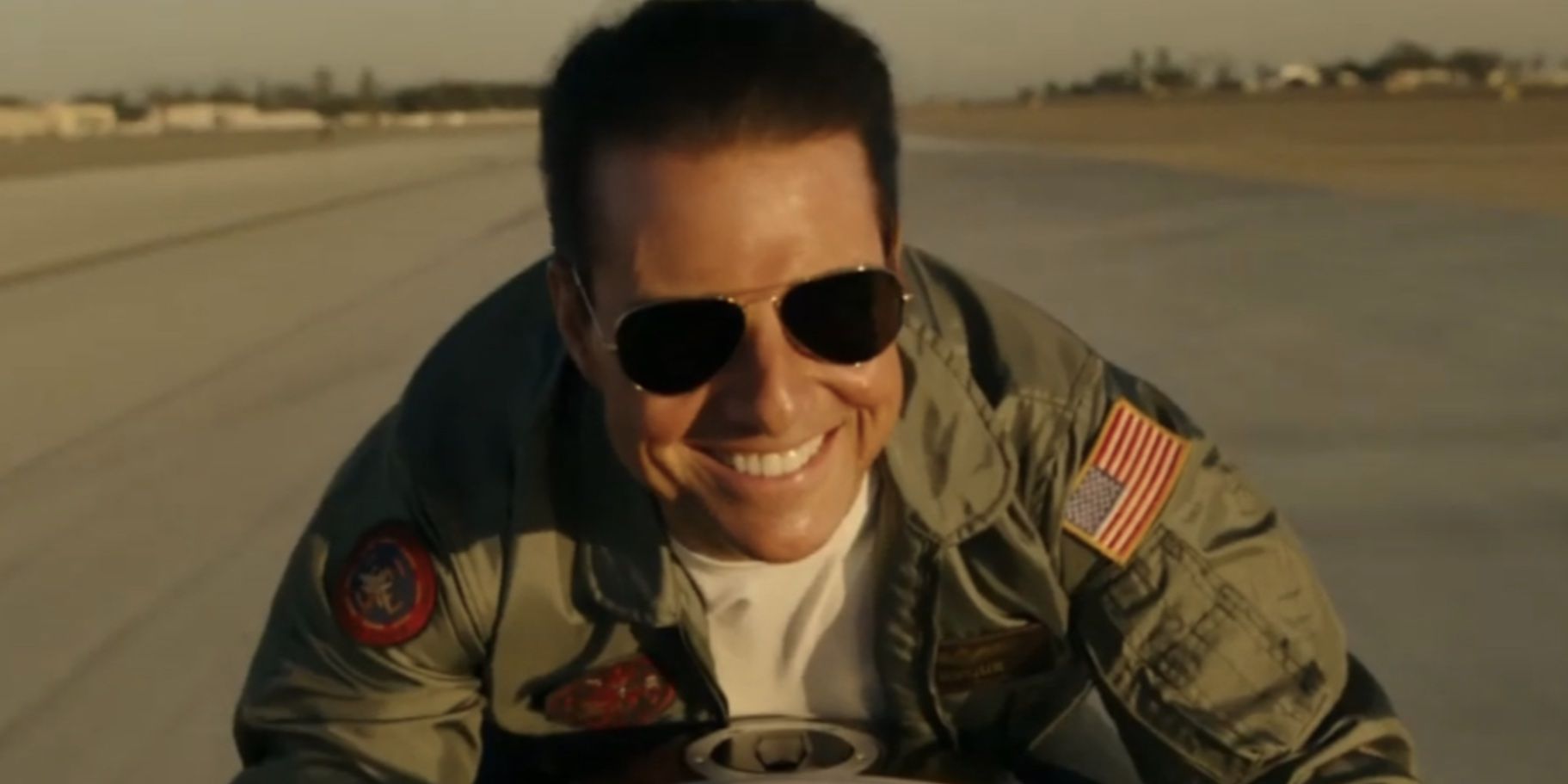 Tom Cruise em 'Top Gun: Maverick'