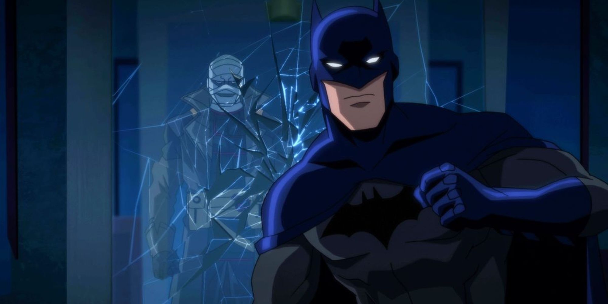 Jason O'Mara as Bruce Wayne and Geoffrey Arend as Hush in 'Batman: Hush'