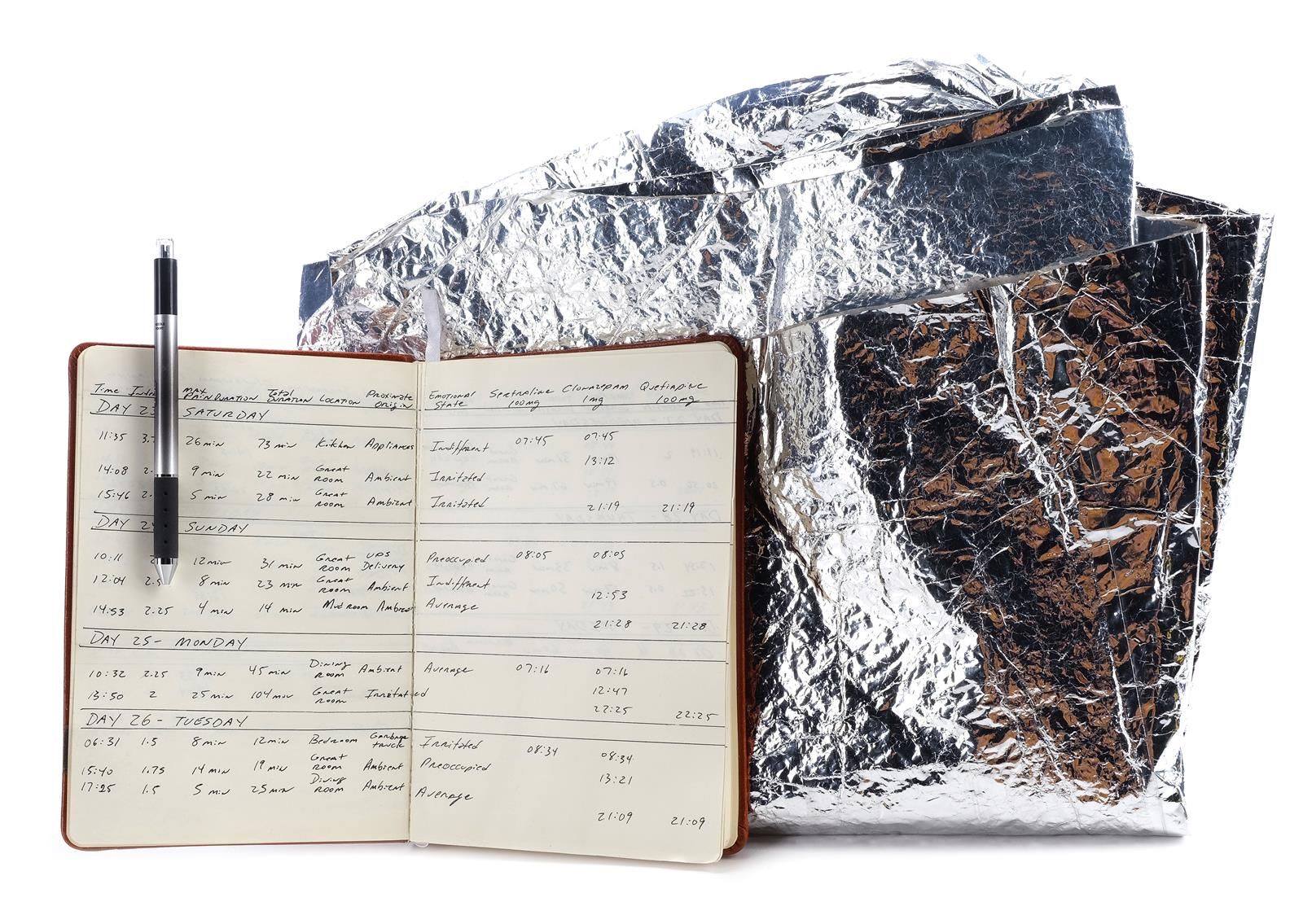better-call-saul-auction-charles-mcgill-journal-space-blanket