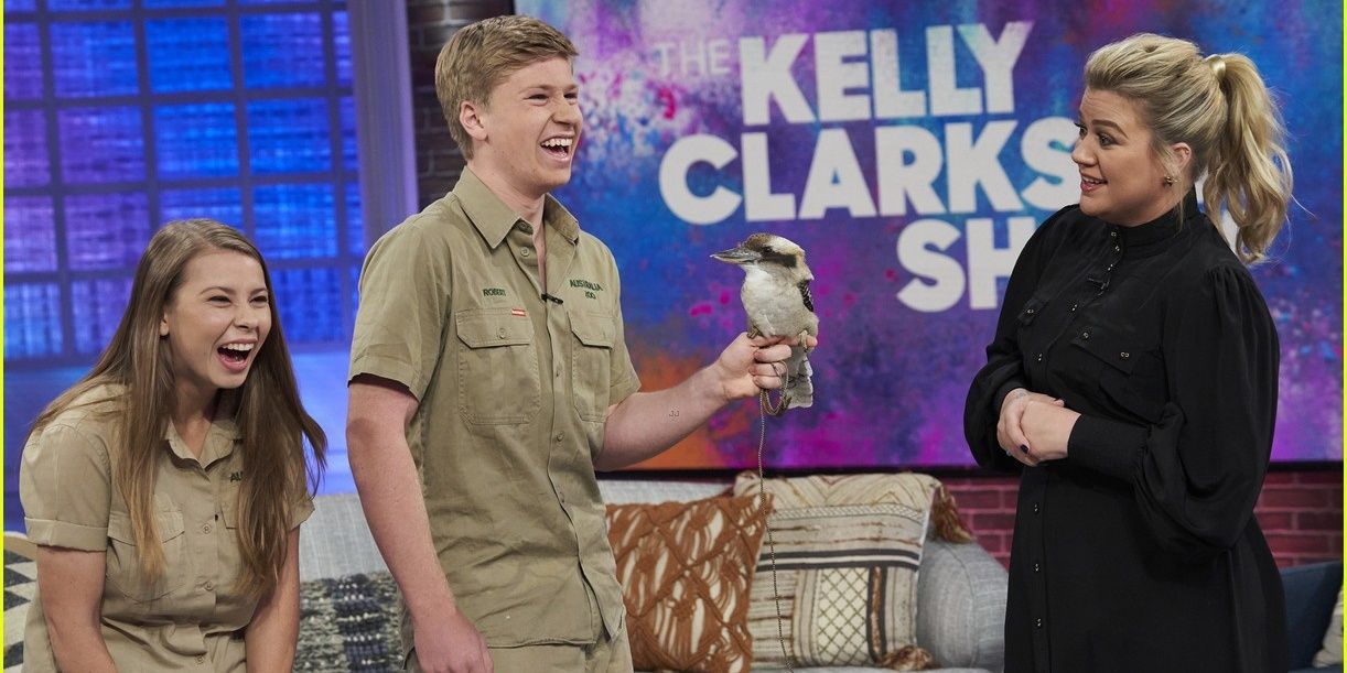 Robert Irwin and Bindi Irwin on Kelly Clarkson Show