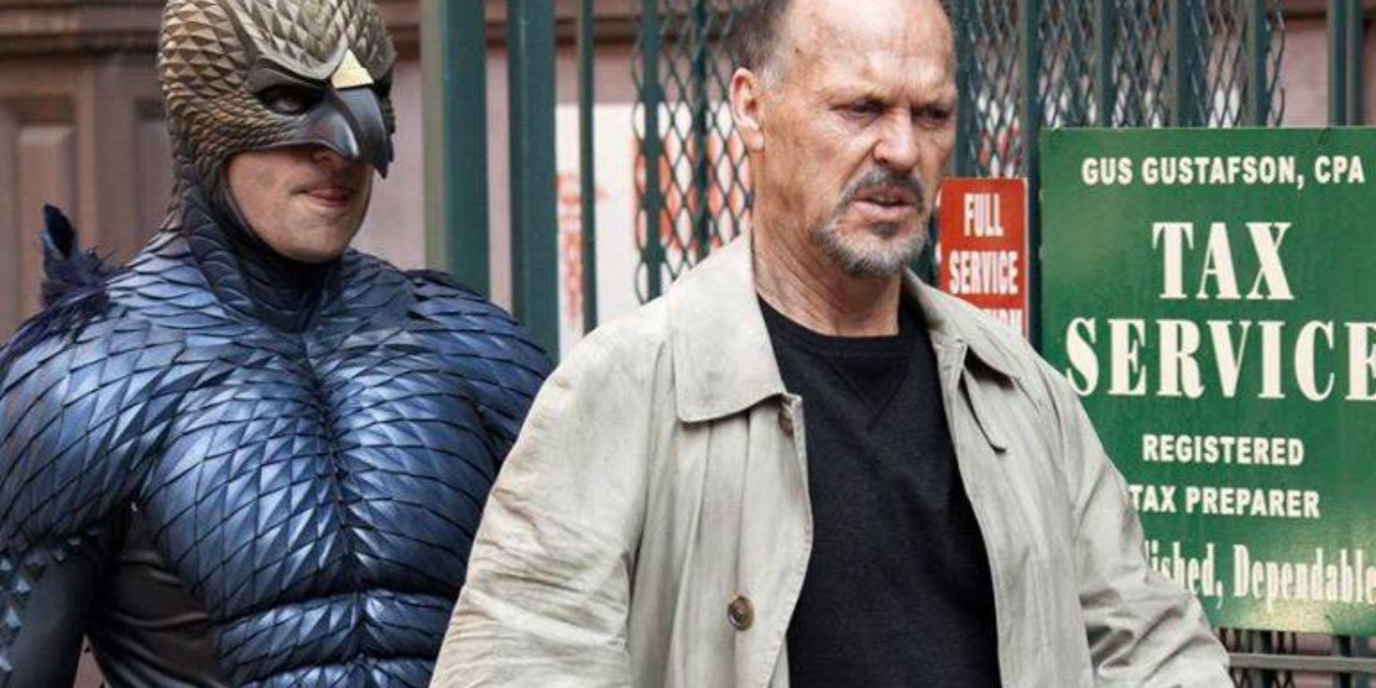 A former actor is followed by his Birdman alter-ego