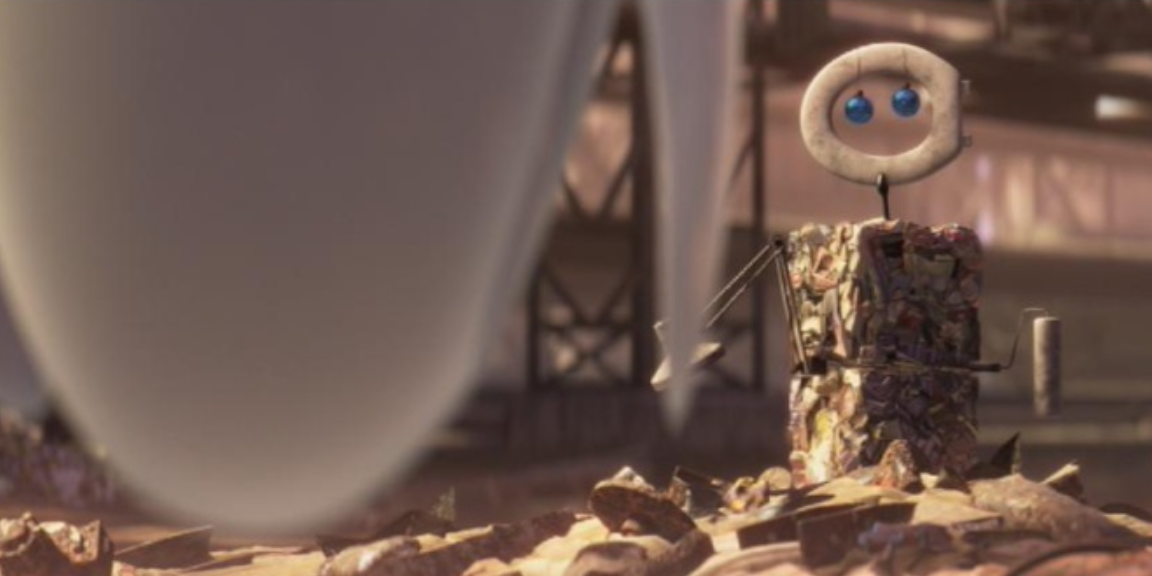 Luxo Lamp in WALL-E