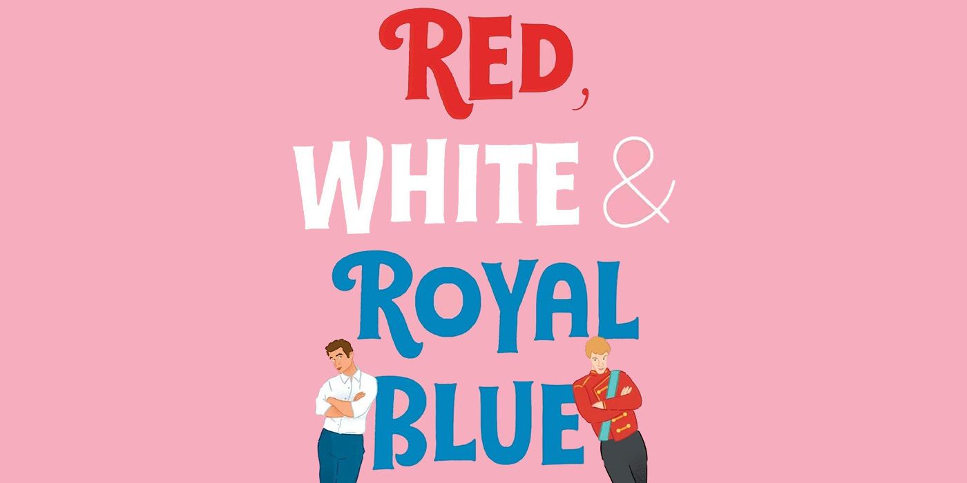 Red white royal blue cover