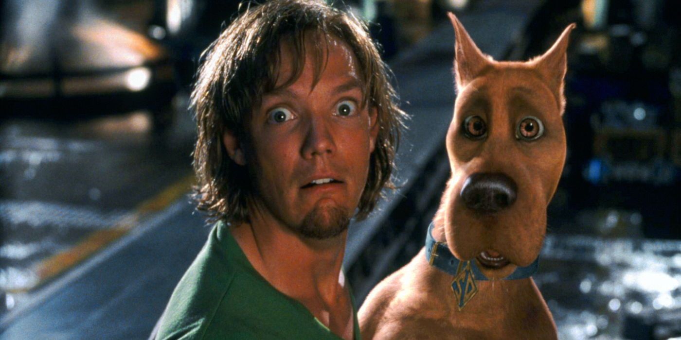 Matthew Lillard as Shaggy with Scooby-Doo