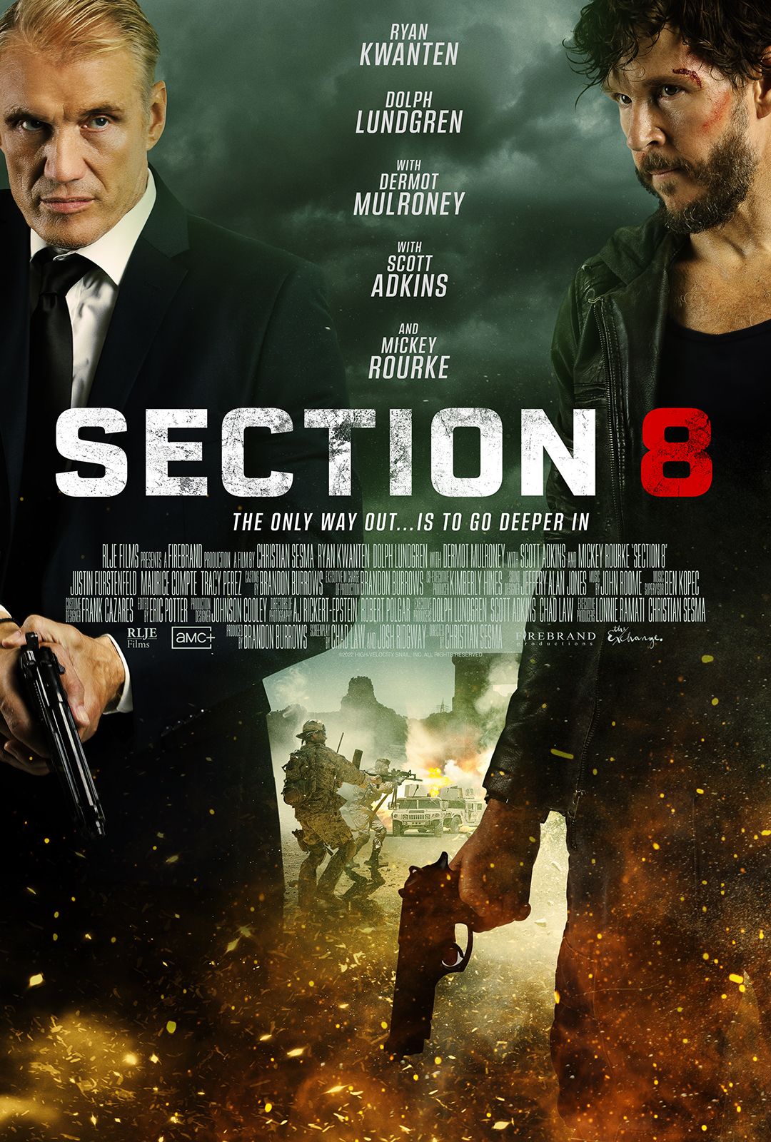 Section 8 Trailer Shows Dolph Lundgren, Ryan Kwanten in Action Thriller