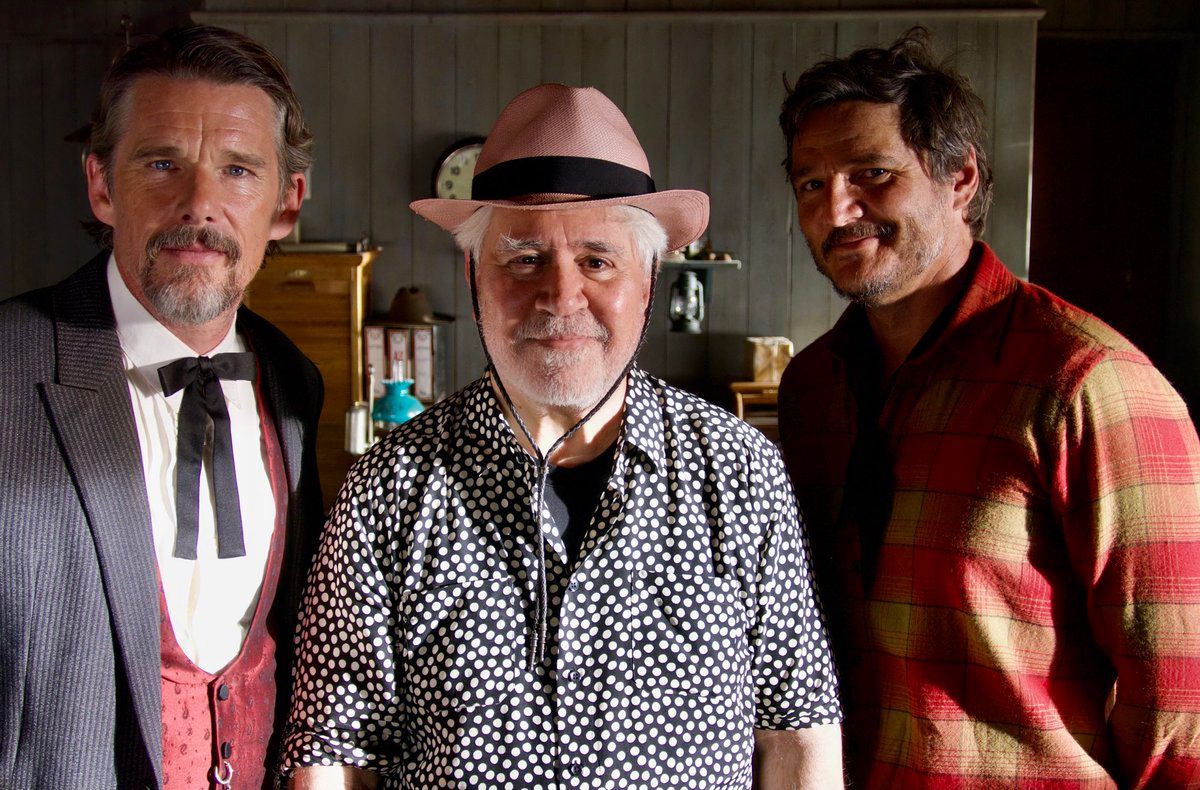 Strange Way of Life Set Images Feature Pedro Pascal, Ethan Hawke & More