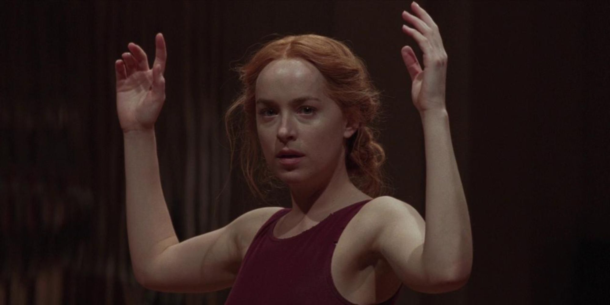 Susie dancing in Suspiria