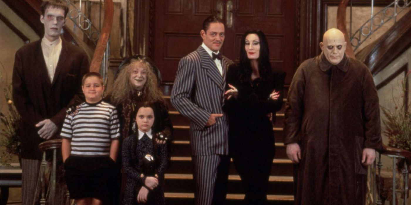 L’histoire loufoque à l’écran de la famille Addams
