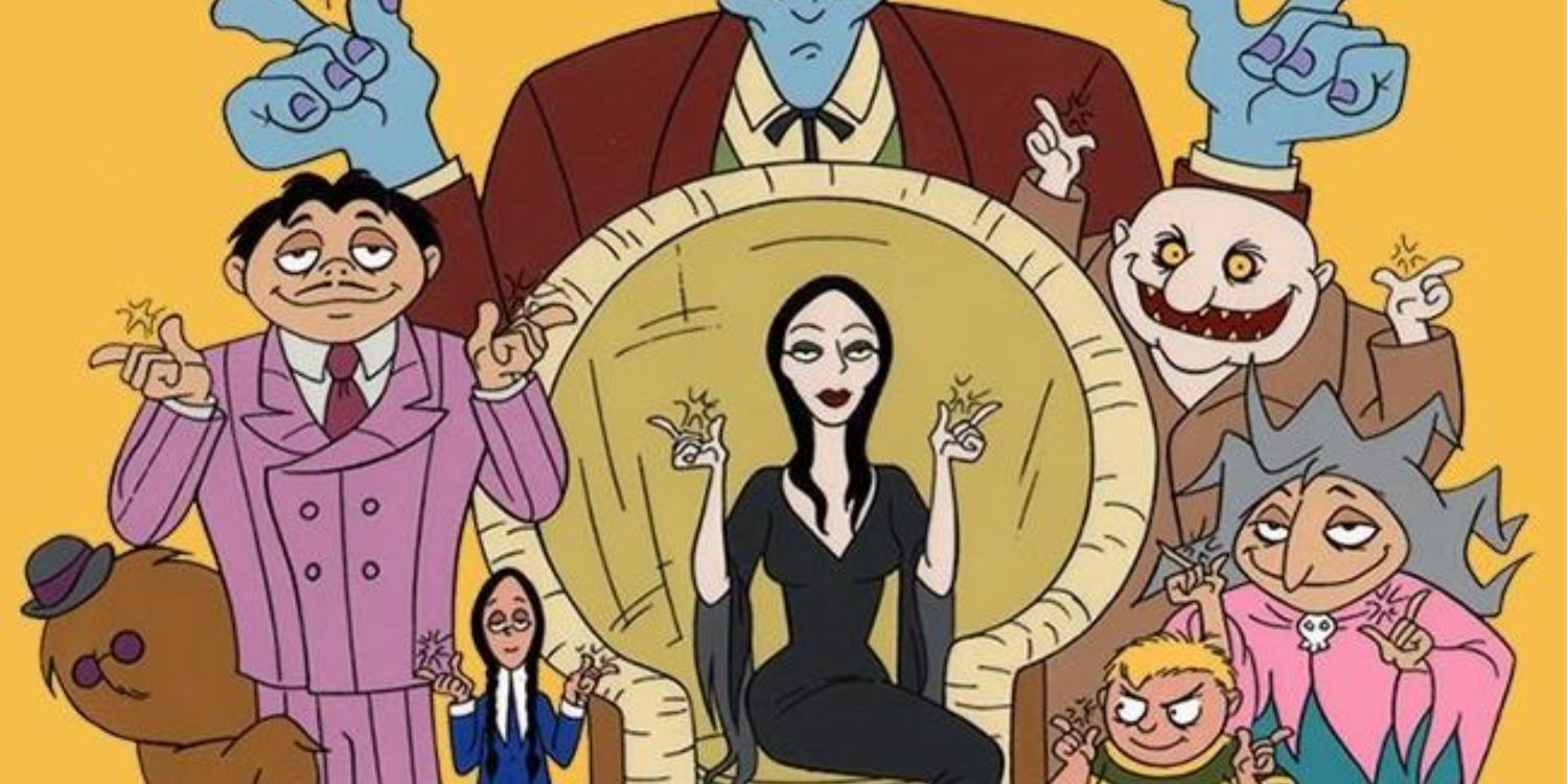 L’histoire loufoque à l’écran de la famille Addams
