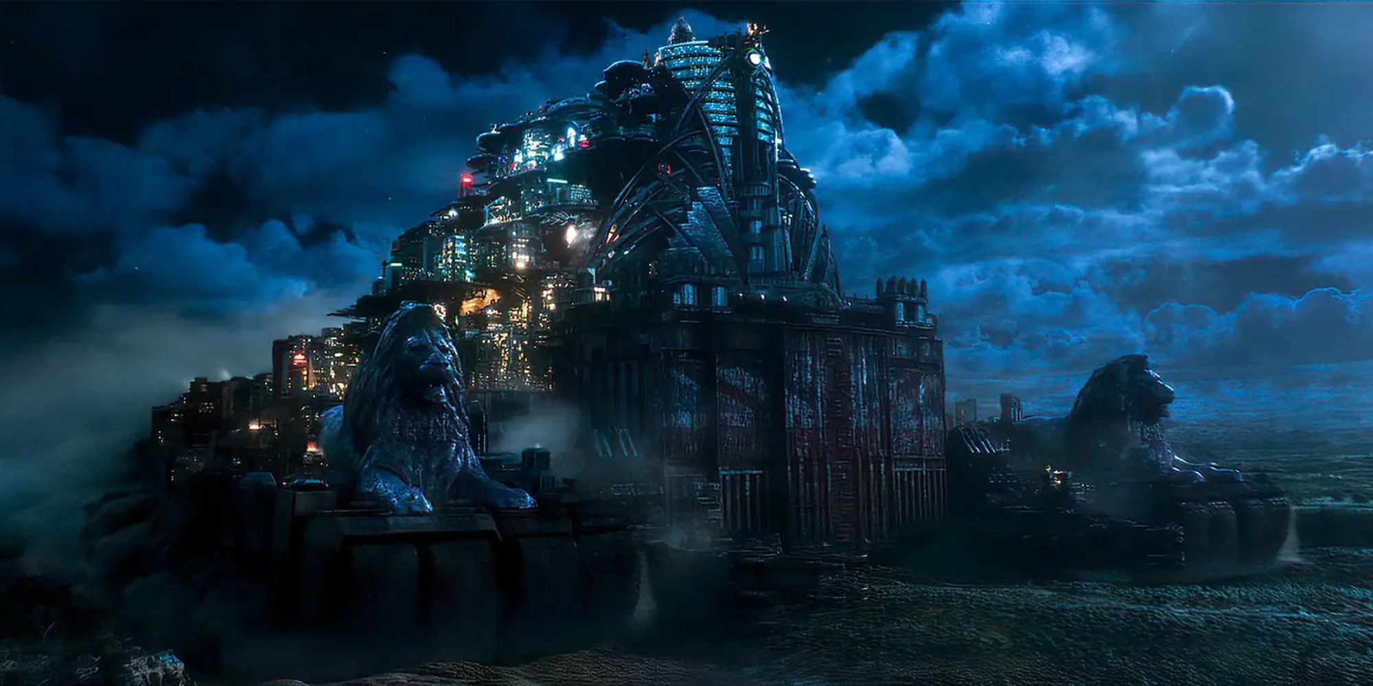 The Traction City of London as seen in The Mortal Engines.