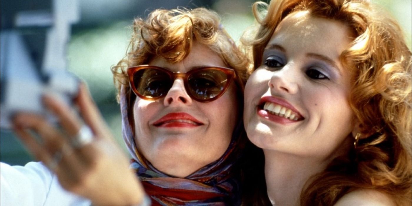 Susan Sarandon and Geena Davis in 'Thelma & Louise'