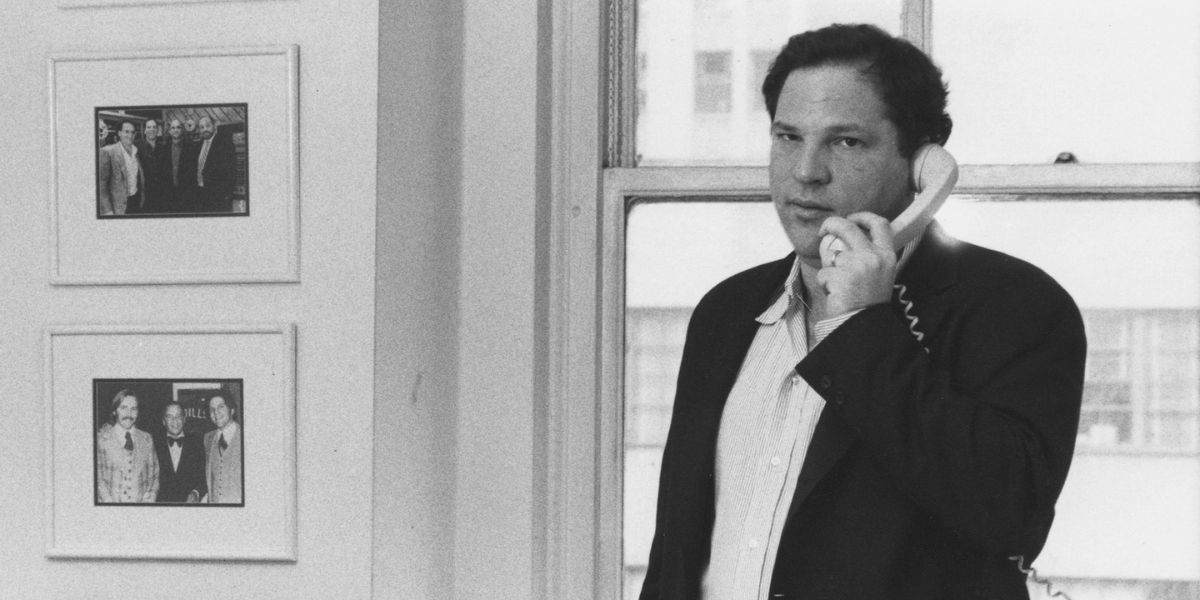 intouchable documentaire harvey weinstein noir et blanc au téléphone