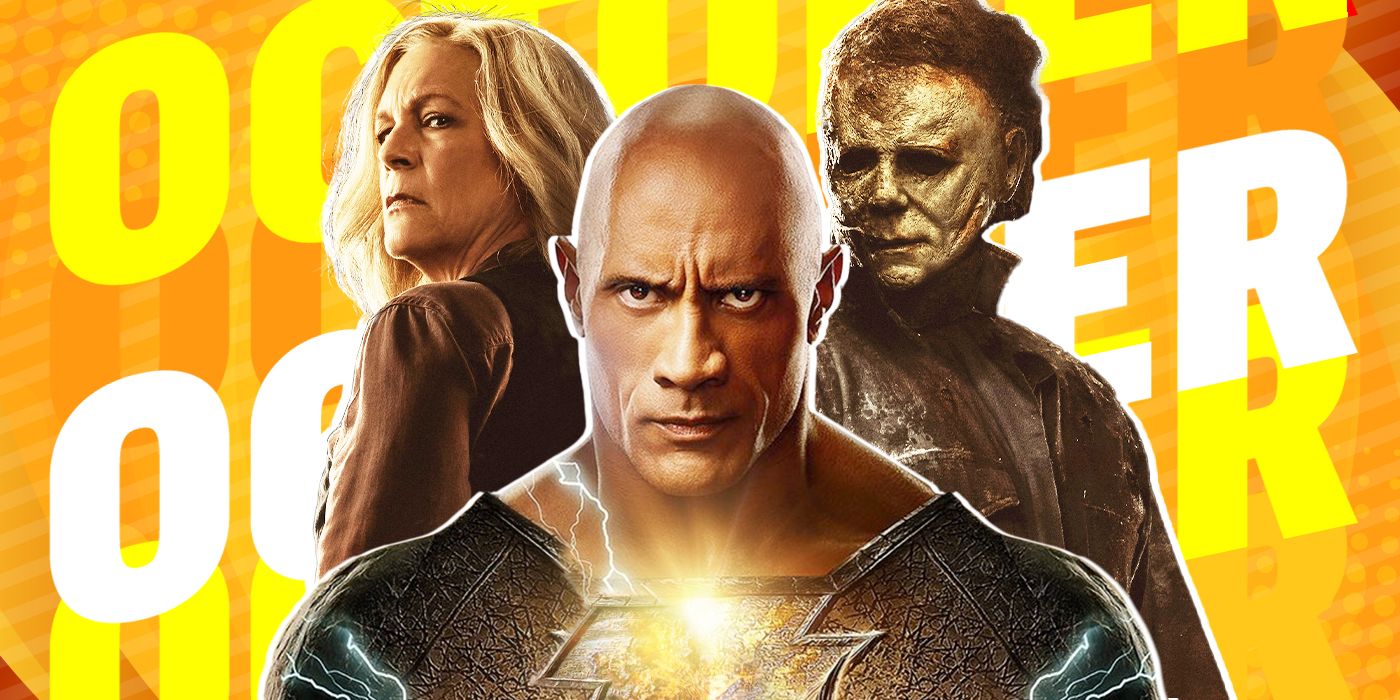 A Guide to October’s New Movie Releases, From Halloween Ends to Black Adam