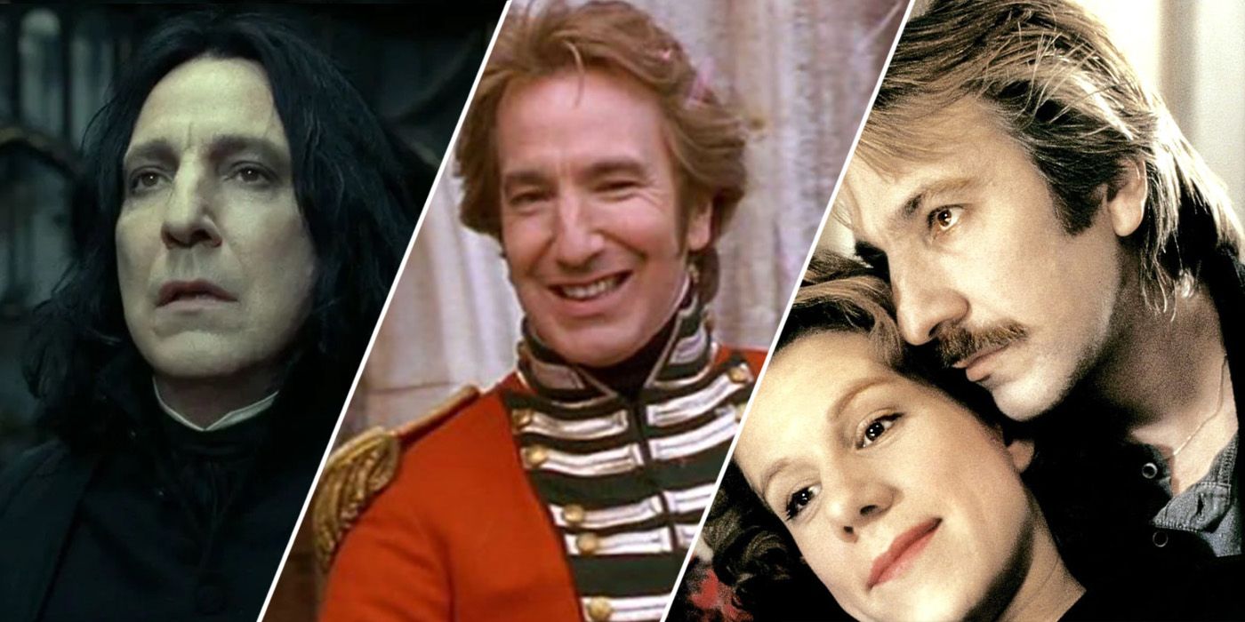 Alan Rickman remembered for his roles in Sense and Sensibility and Truly  Madly Deeply.