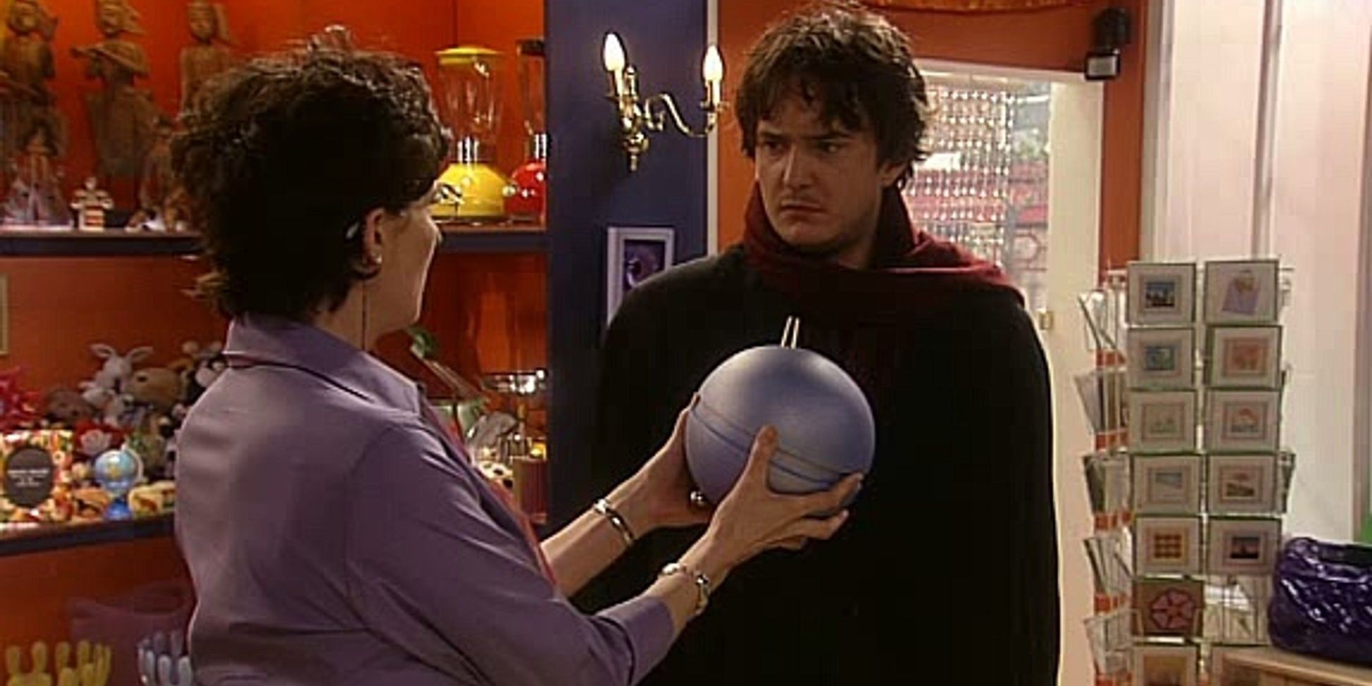 Black Books, Cooking the books, Fran and Bernard, weird thingy, dylan moran suprised, poop