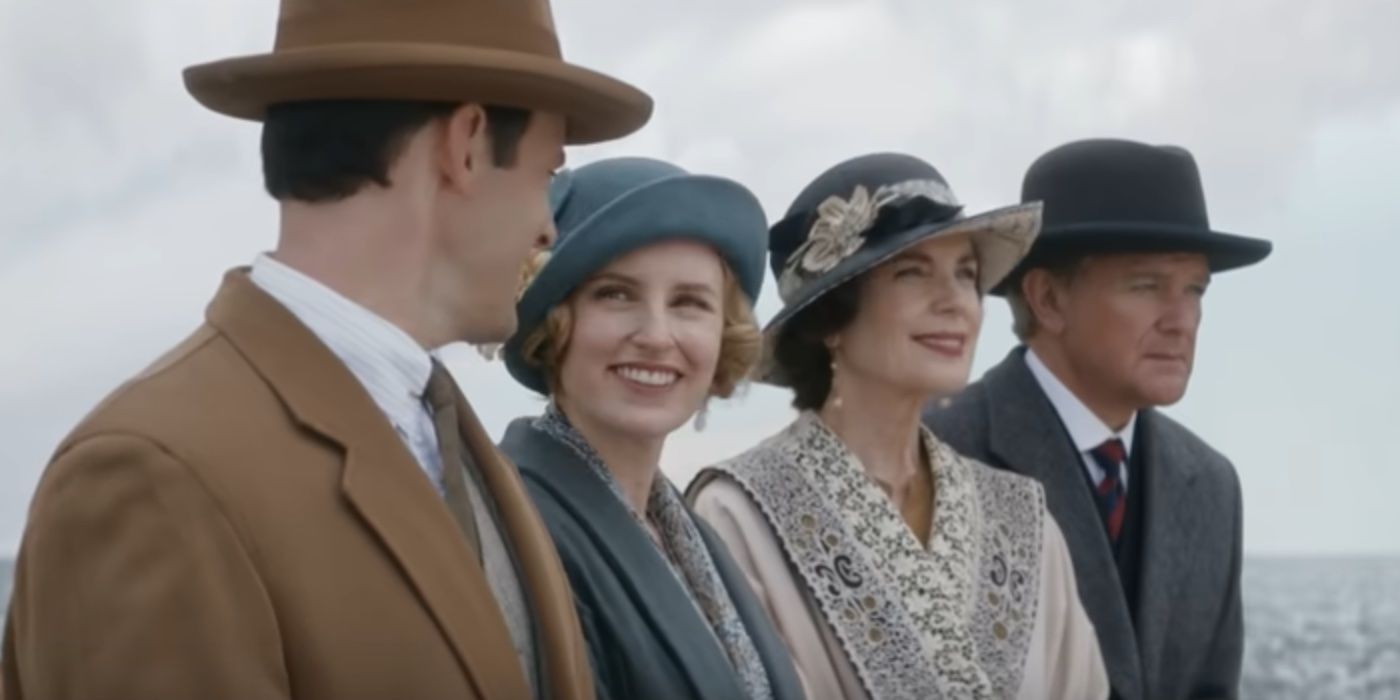 The cast from 'Downton Abbey: A New Era'
