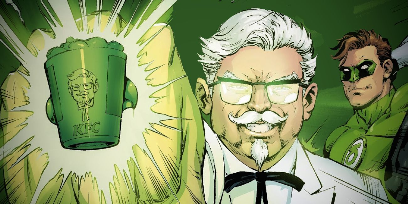Colonel-Sanders-Green-Lantern-KFC-Comic
