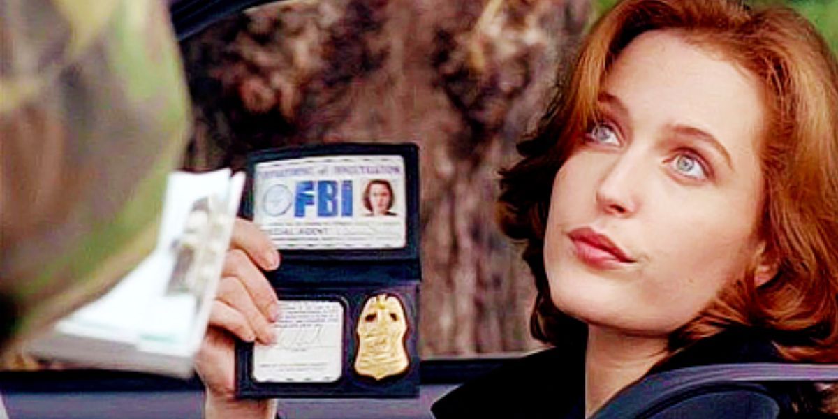 Dana Scully (Gillian Anderson) on 'The X-Files.'