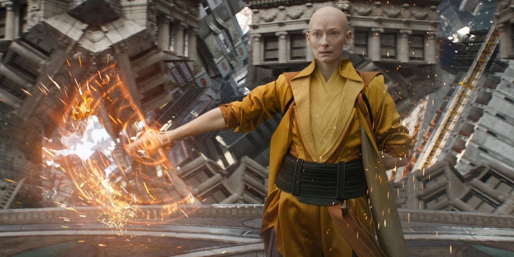 tilda swinton the ancient one doctor strange marvel whitewashing