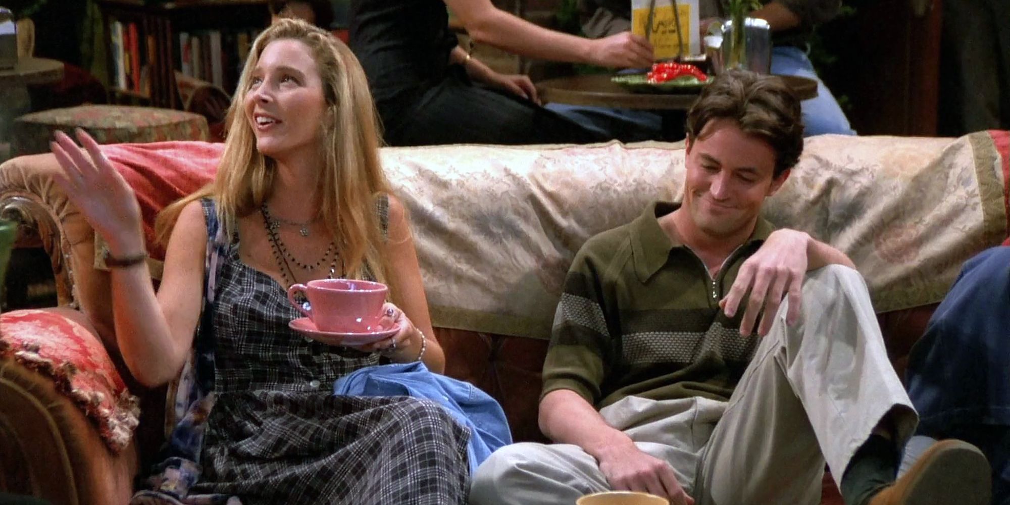 'Friends' Phoebe (Lisa Kudrow) and Chandler (Matthew Perry) were originally destined to be comic relief before being upgraded to series regulars