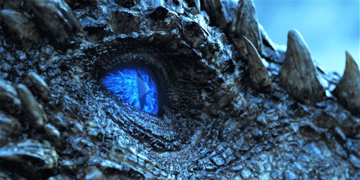 Viserion is animated as a wight in Game of Thrones